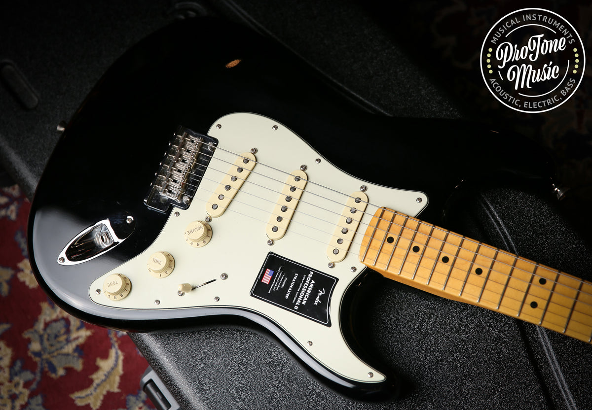 2022 Fender American Professional II Stratocaster Black