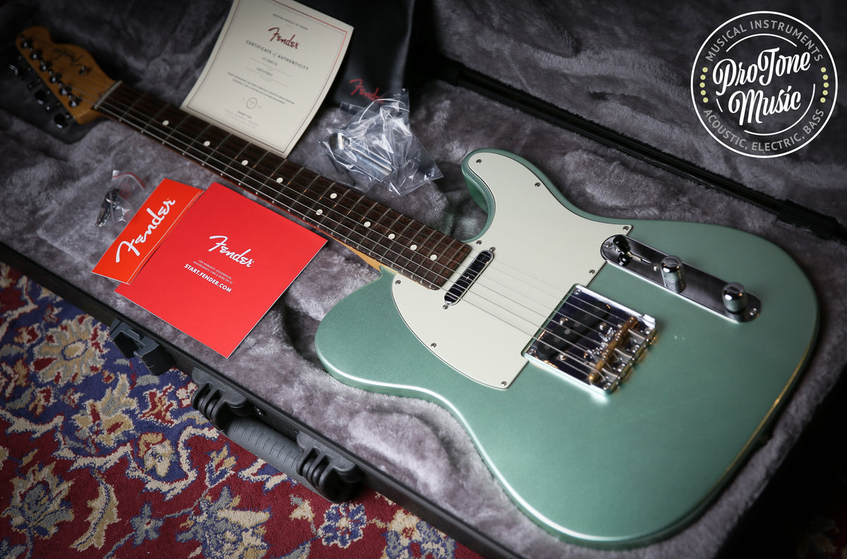 Fender American Professional II Telecaster Mystic Surf Green