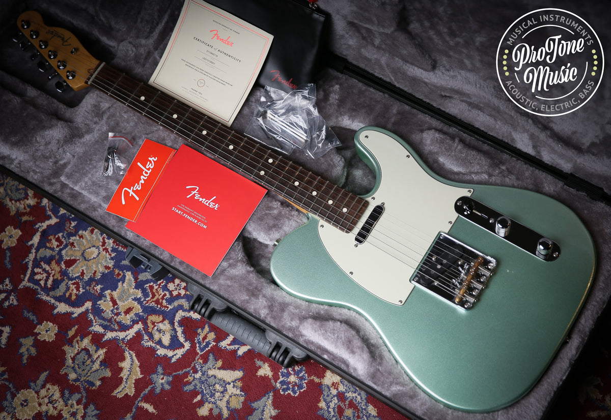 Fender American Professional II Telecaster Mystic Surf Green