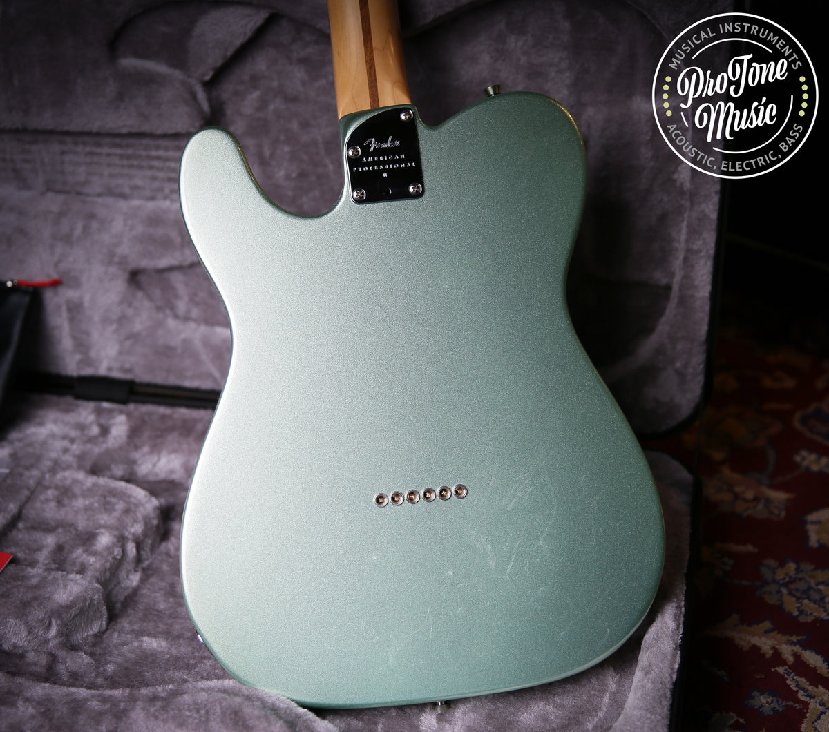 Fender American Professional II Telecaster Mystic Surf Green