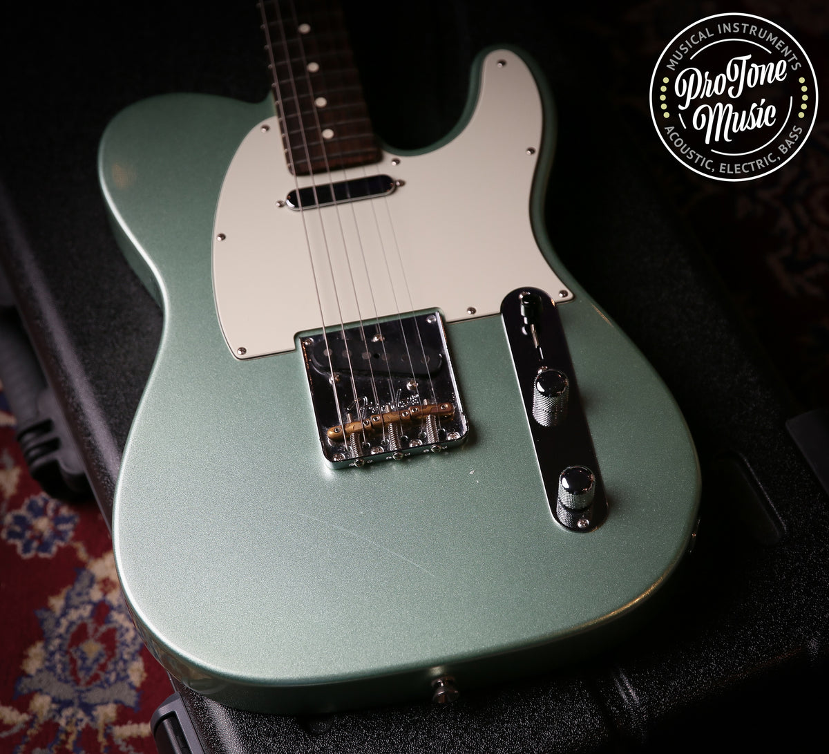 Fender American Professional II Telecaster Mystic Surf Green