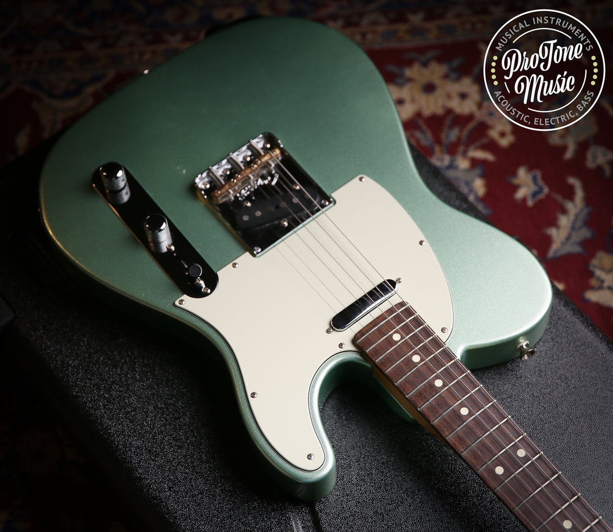 Fender American Professional II Telecaster Mystic Surf Green