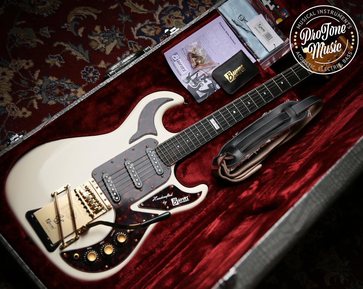Burns Apache Special Edition White