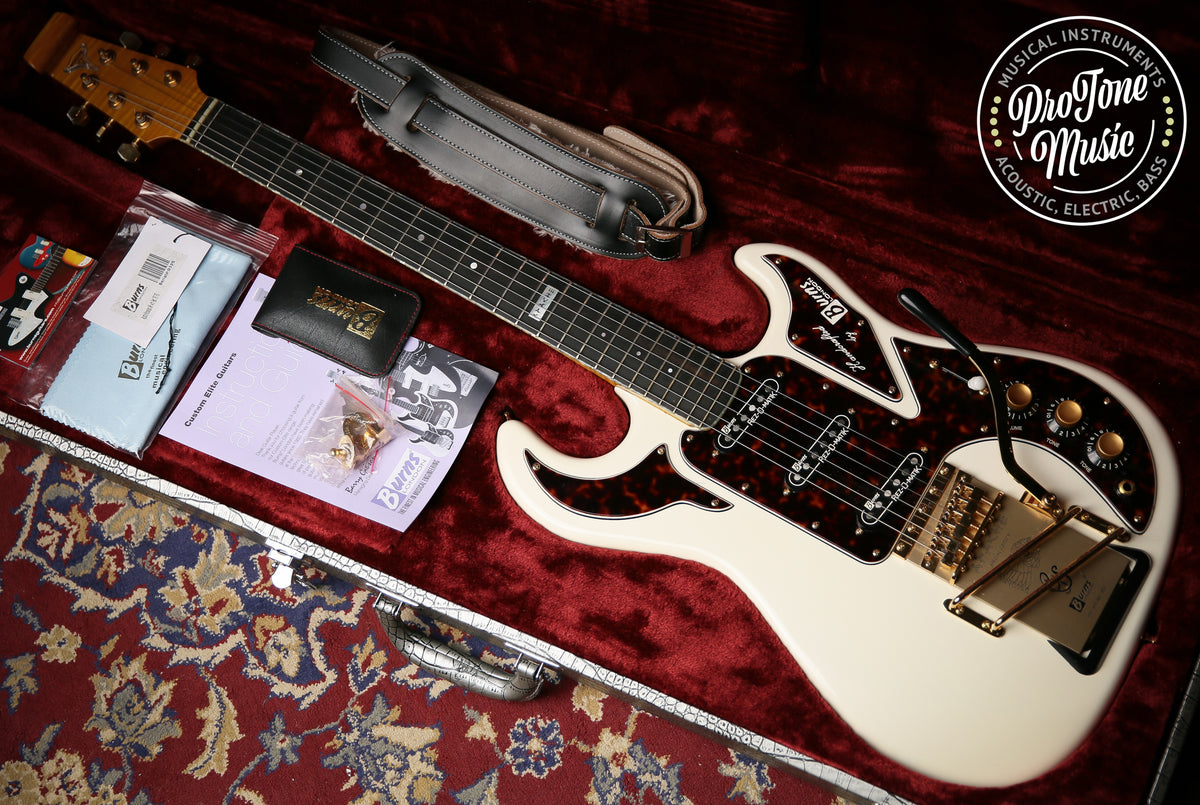 Burns Apache Special Edition White