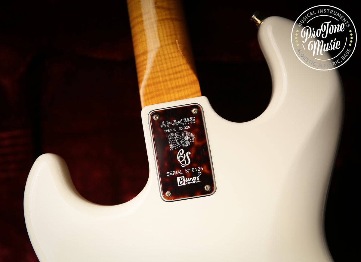 Burns Apache Special Edition White
