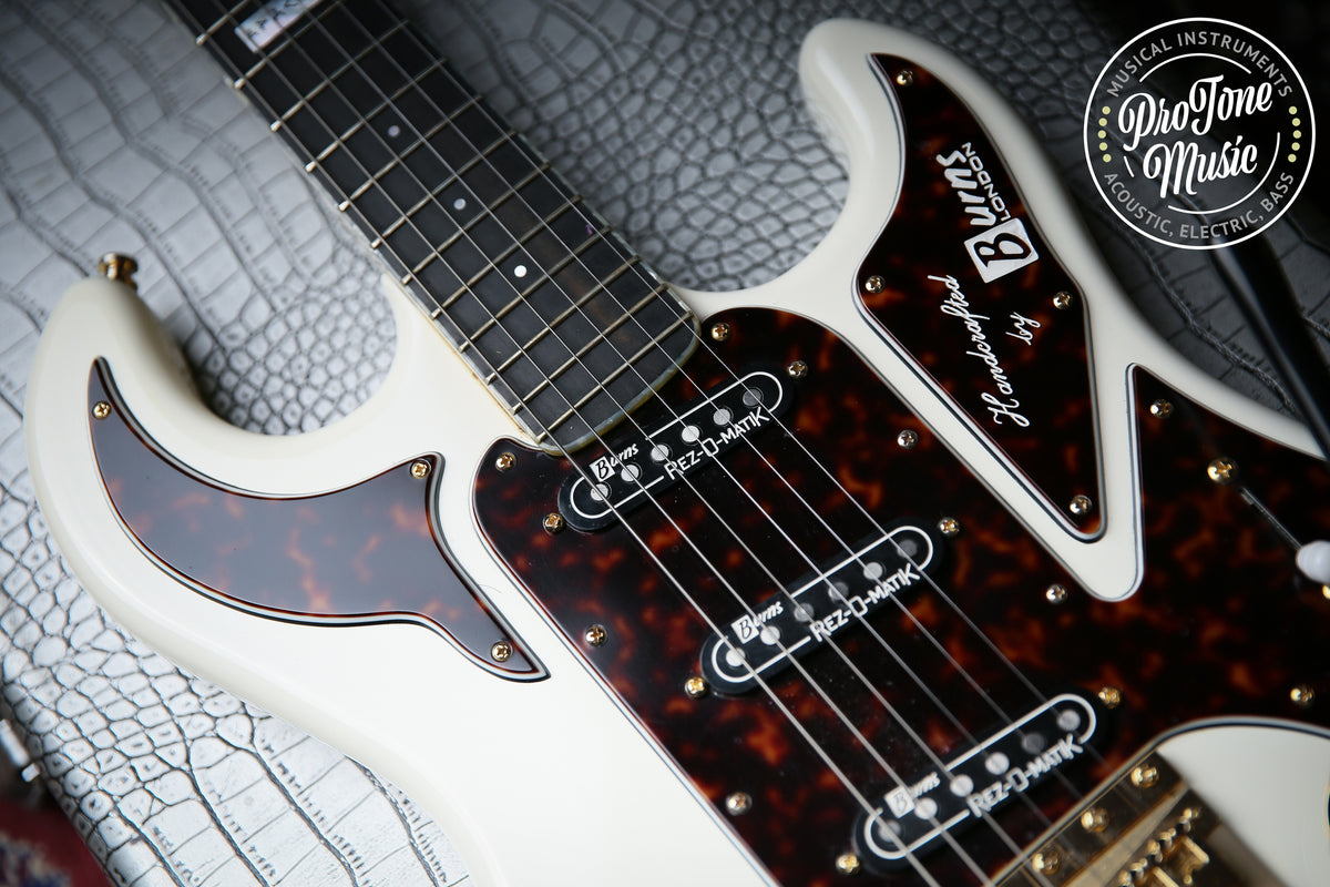 Burns Apache Special Edition White