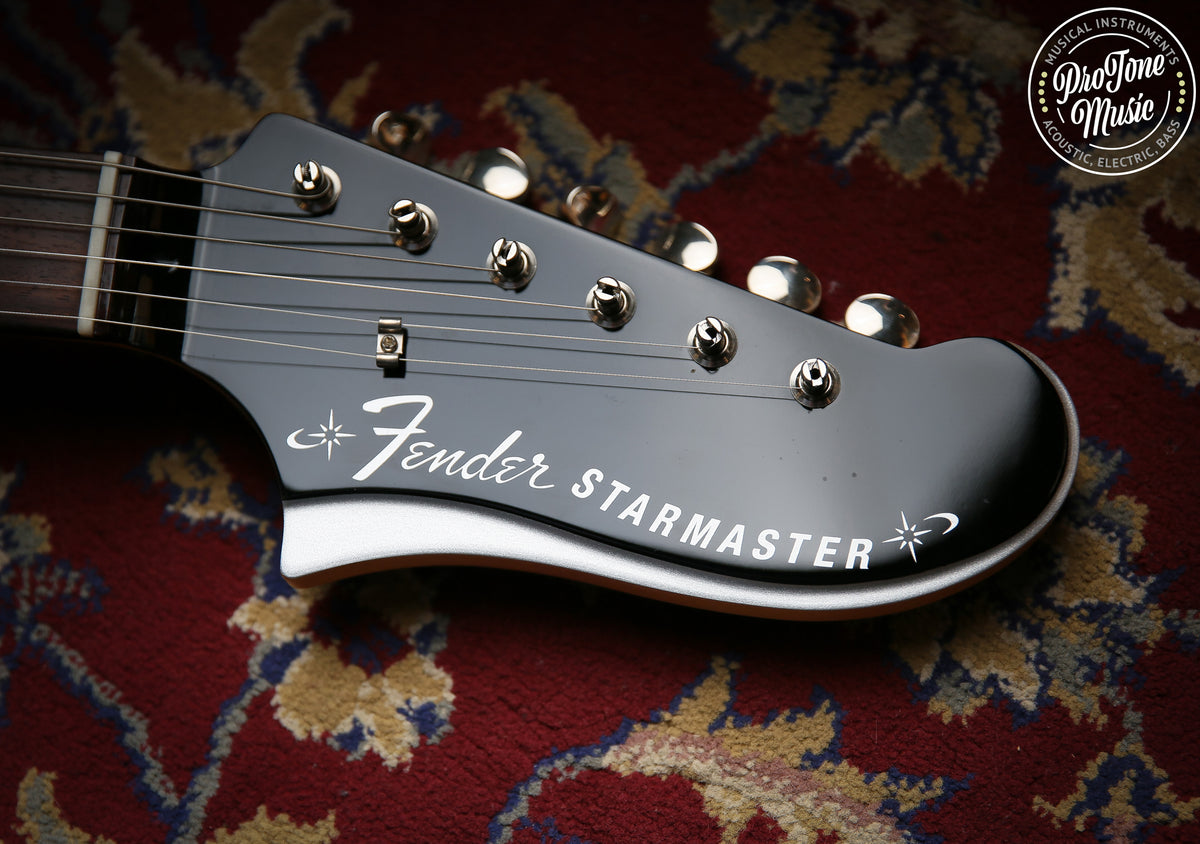 2025 Fender Limited Edition Japan Starmaster Black Silver