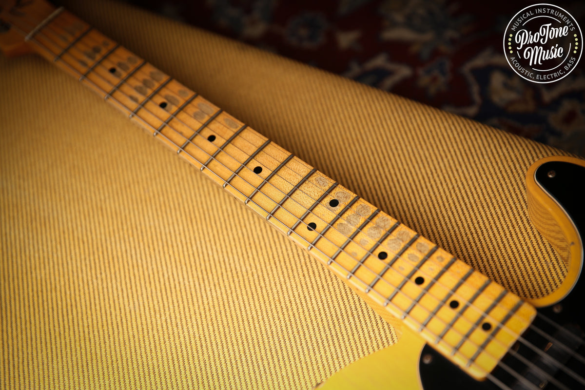 2022 Fender USA Custom Shop 52&#39; Heavy Relic Telecaster Butterscotch Blonde