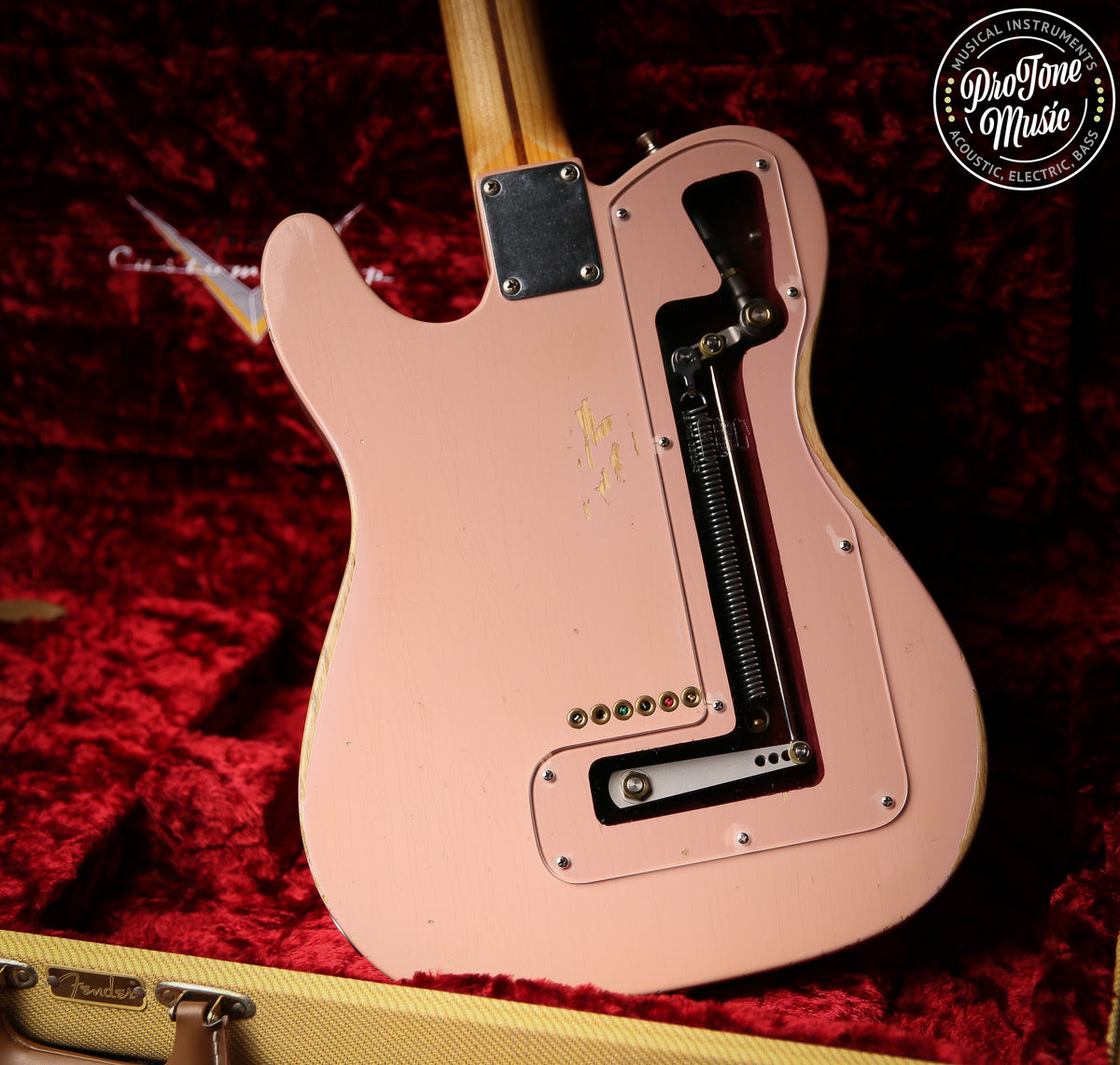 Fender USA Custom Shop 54 Reissue Telecaster Shell Pink Relic B BENDER