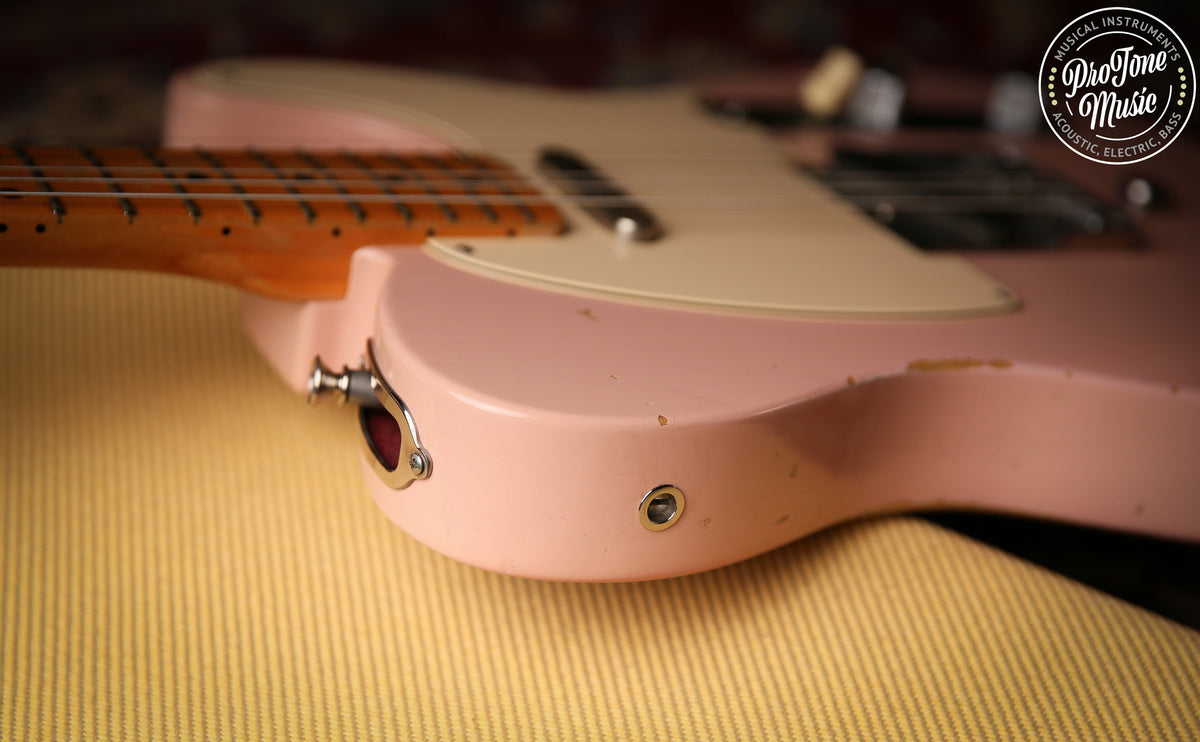Fender USA Custom Shop 54 Reissue Telecaster Shell Pink Relic B BENDER