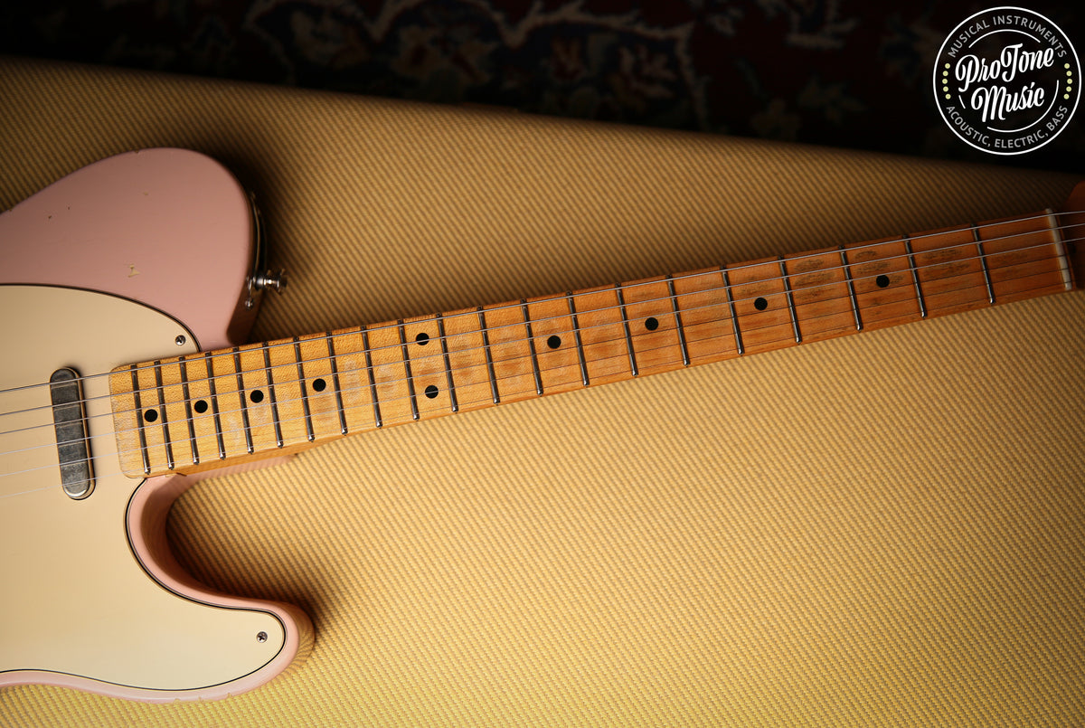 Fender USA Custom Shop 54 Reissue Telecaster Shell Pink Relic B BENDER