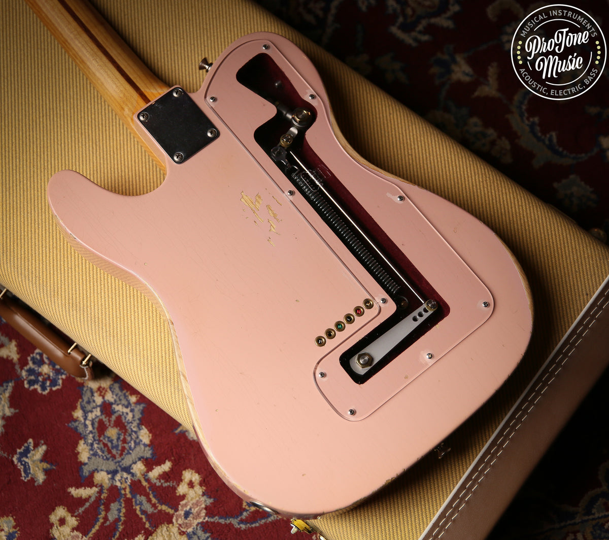 Fender USA Custom Shop 54 Reissue Telecaster Shell Pink Relic B BENDER