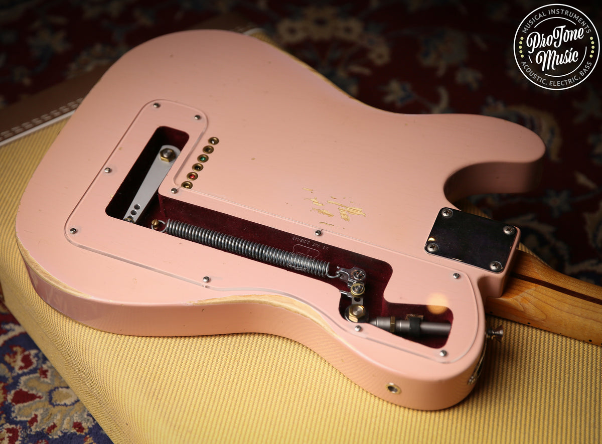 Fender USA Custom Shop 54 Reissue Telecaster Shell Pink Relic B BENDER