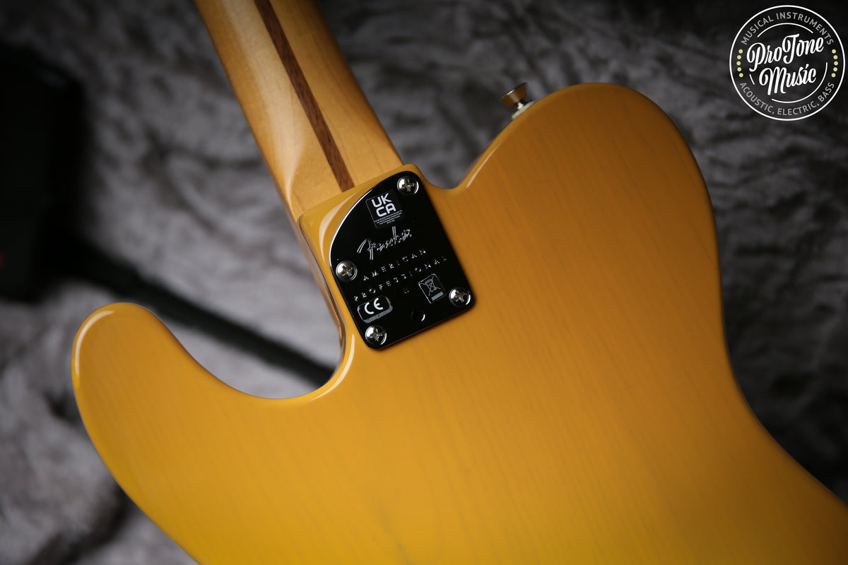 2023 Fender American Professional II Telecaster Butterscotch Blonde