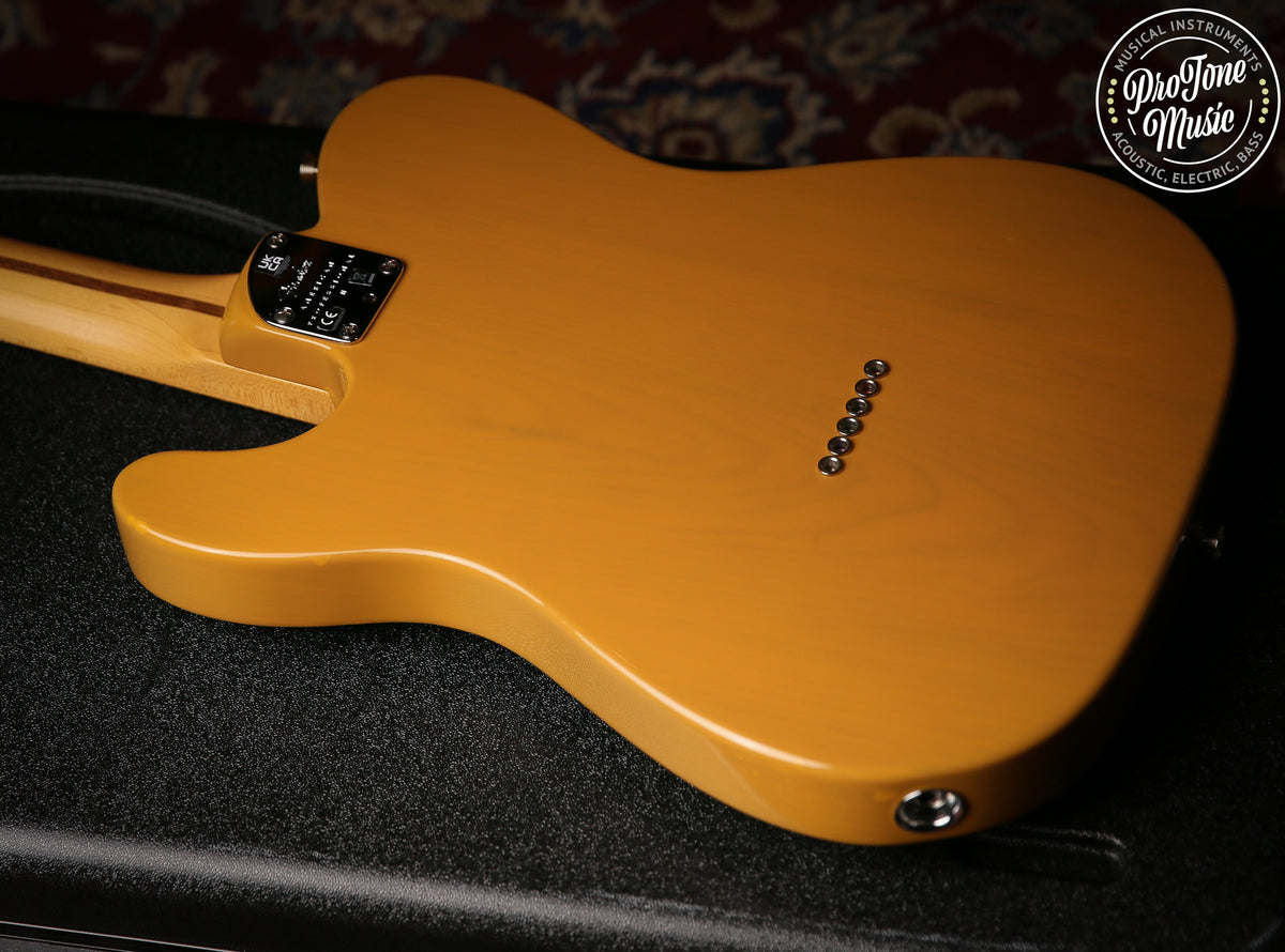 2023 Fender American Professional II Telecaster Butterscotch Blonde