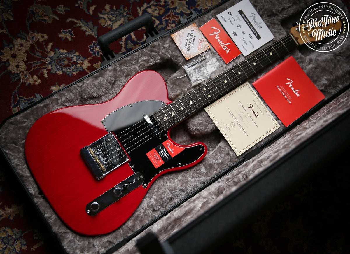 2019 Fender American Professional Telecaster Crimson Red