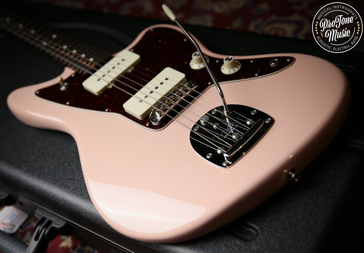 Fender Limited Edition American Professional Jazzmaster Rosewood Neck Shell Pink