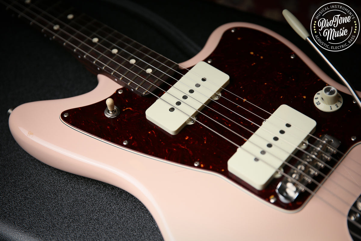 Fender Limited Edition American Professional Jazzmaster Rosewood Neck Shell Pink