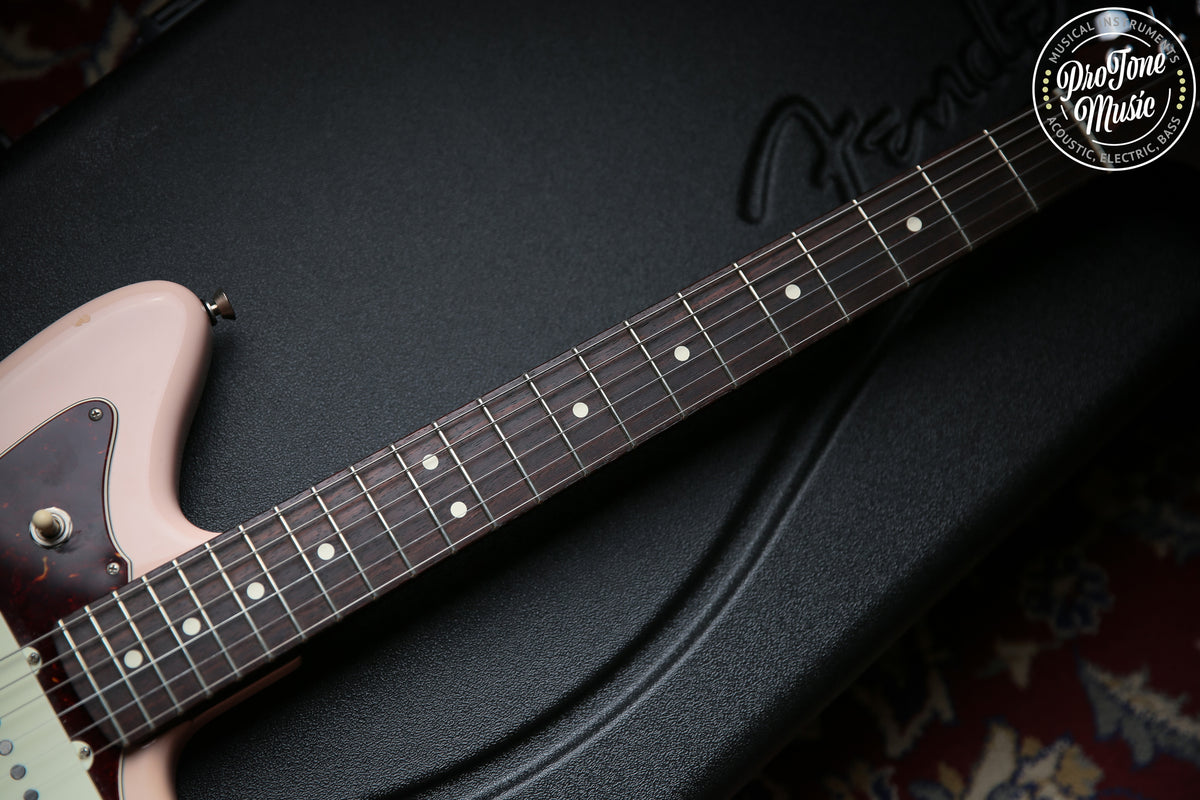 Fender Limited Edition American Professional Jazzmaster Rosewood Neck Shell Pink