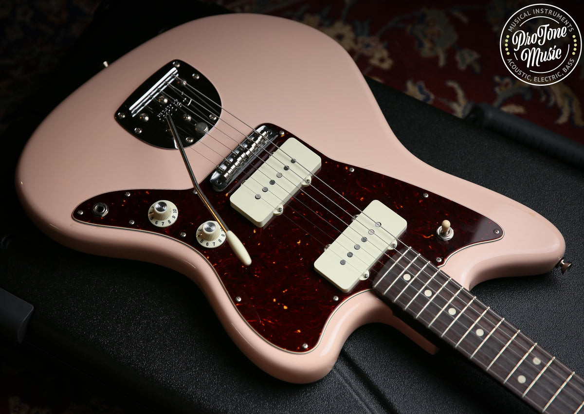 Fender Limited Edition American Professional Jazzmaster Rosewood Neck Shell Pink
