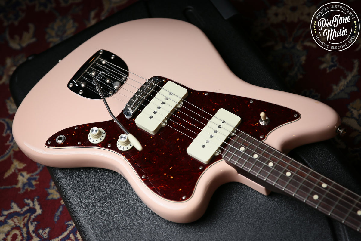 Fender Limited Edition American Professional Jazzmaster Rosewood Neck Shell Pink