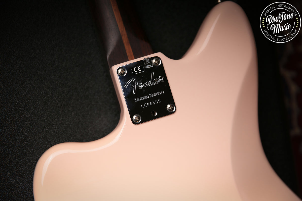 Fender Limited Edition American Professional Jazzmaster Rosewood Neck Shell Pink