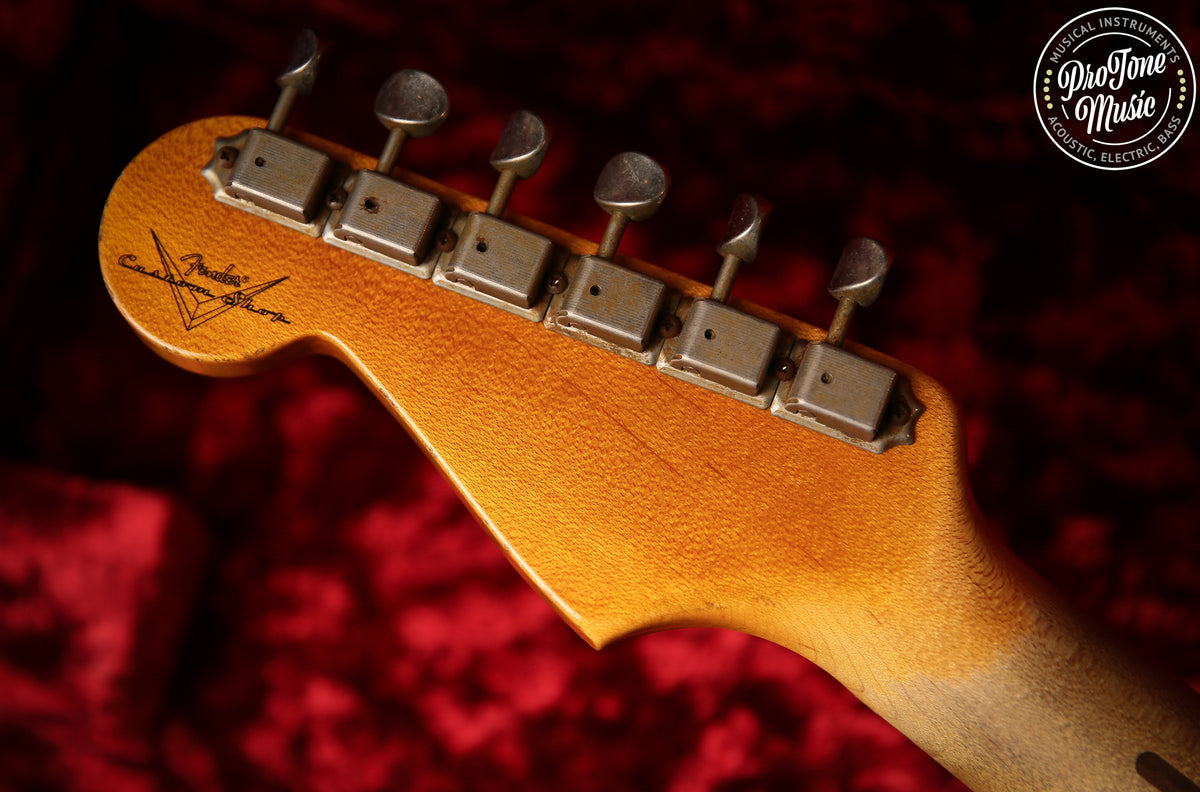 Fender USA Custom Shop 54&#39; Stratocaster Heavy Relic Two Colour Sunburst
