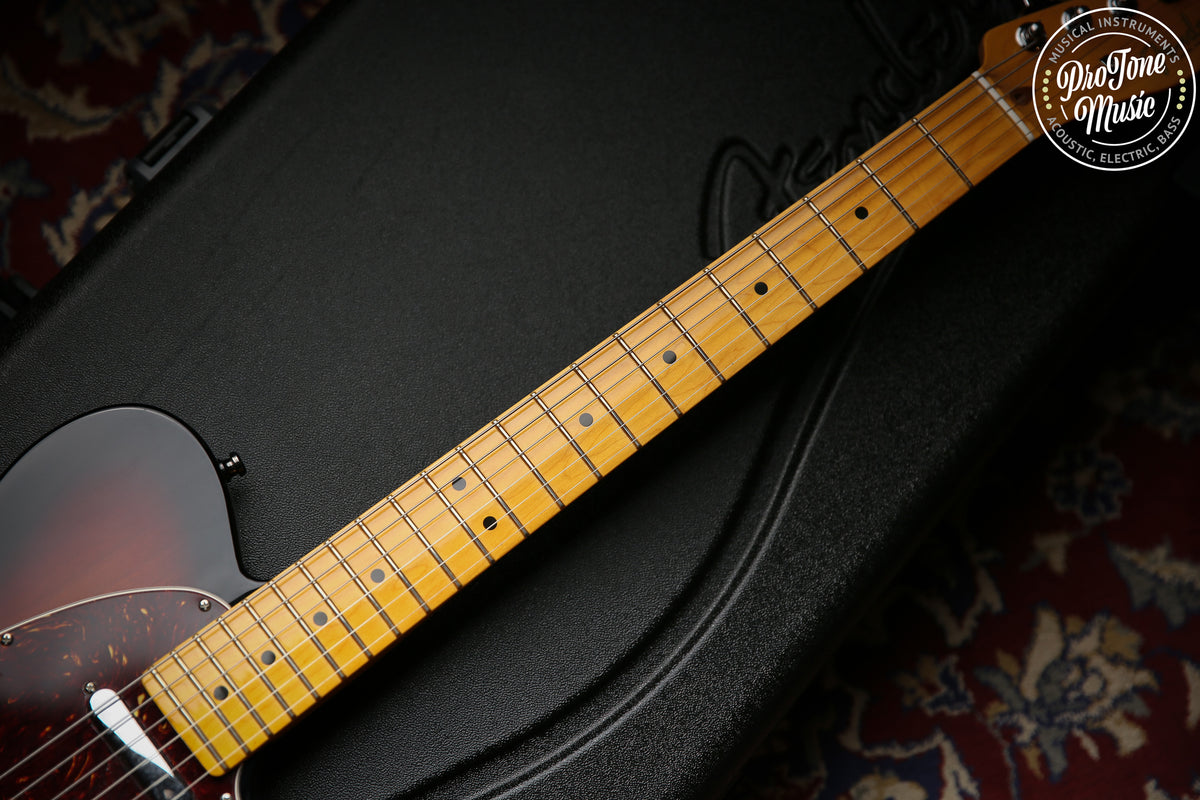 2023 Fender American Professional II Telecaster Three Tone Sunburst