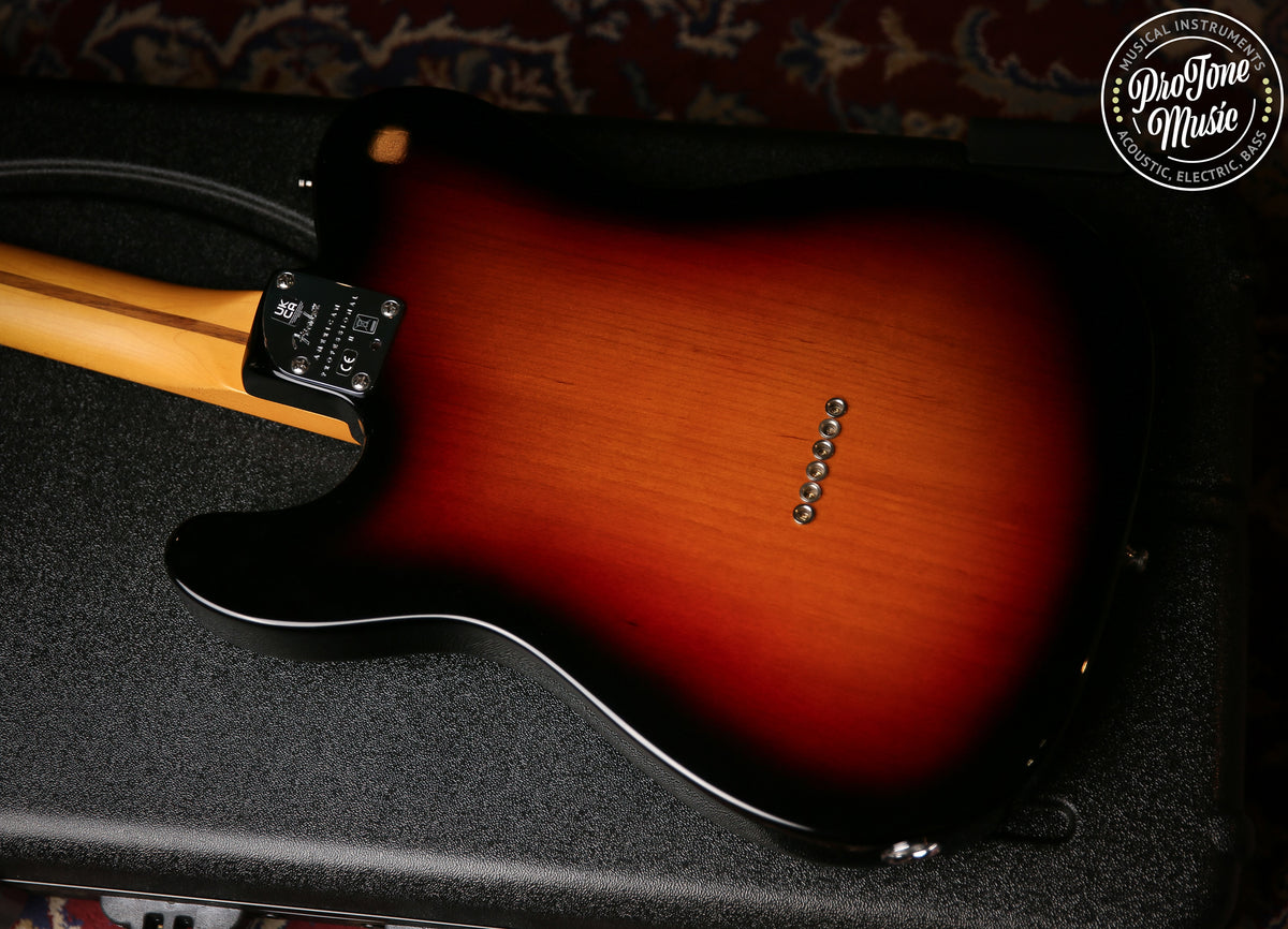 2023 Fender American Professional II Telecaster Three Tone Sunburst