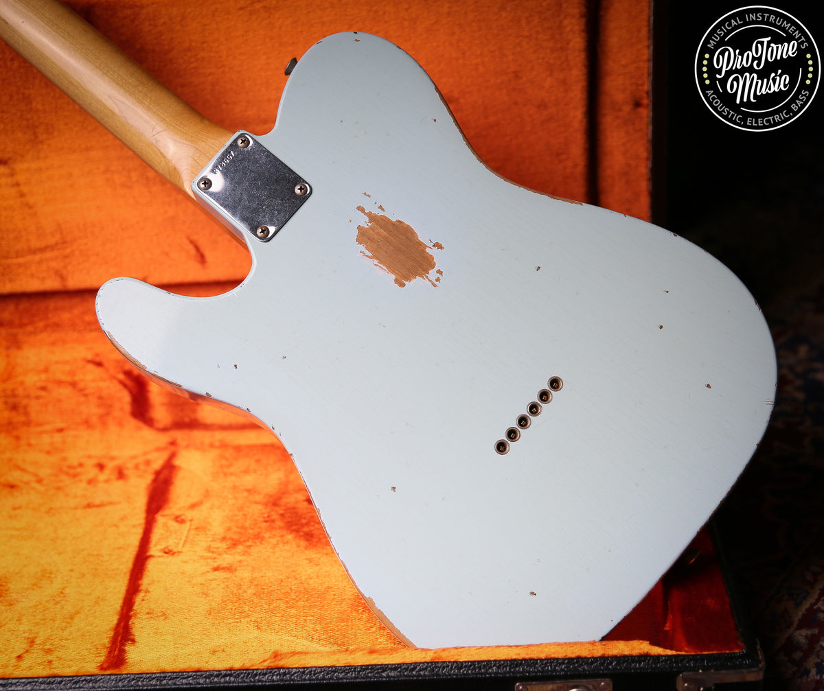 Fender USA Custom Shop 63&#39; Telecaster Sonic Blue Relic