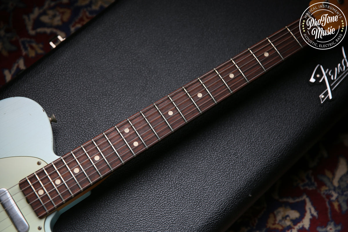 Fender USA Custom Shop 63&#39; Telecaster Sonic Blue Relic