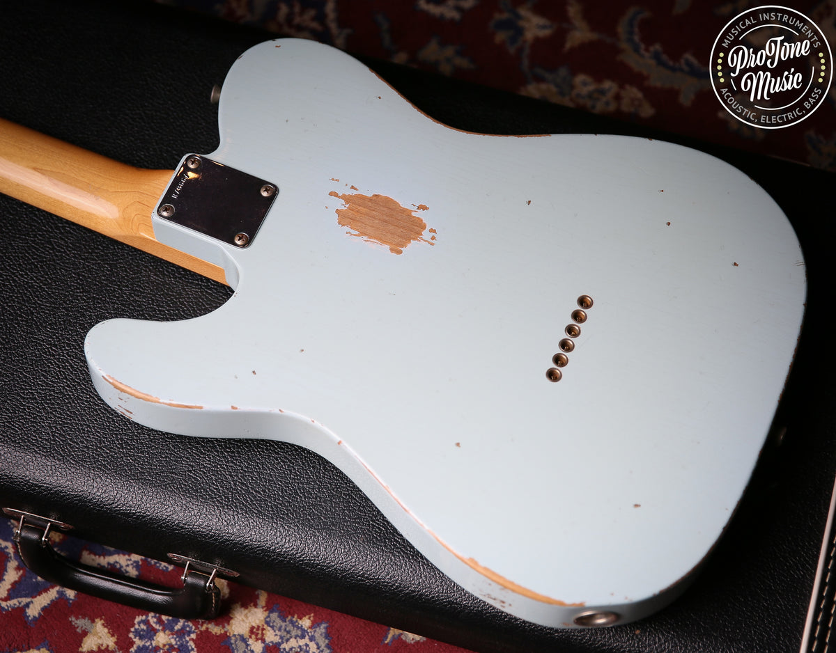 Fender USA Custom Shop 63&#39; Telecaster Sonic Blue Relic