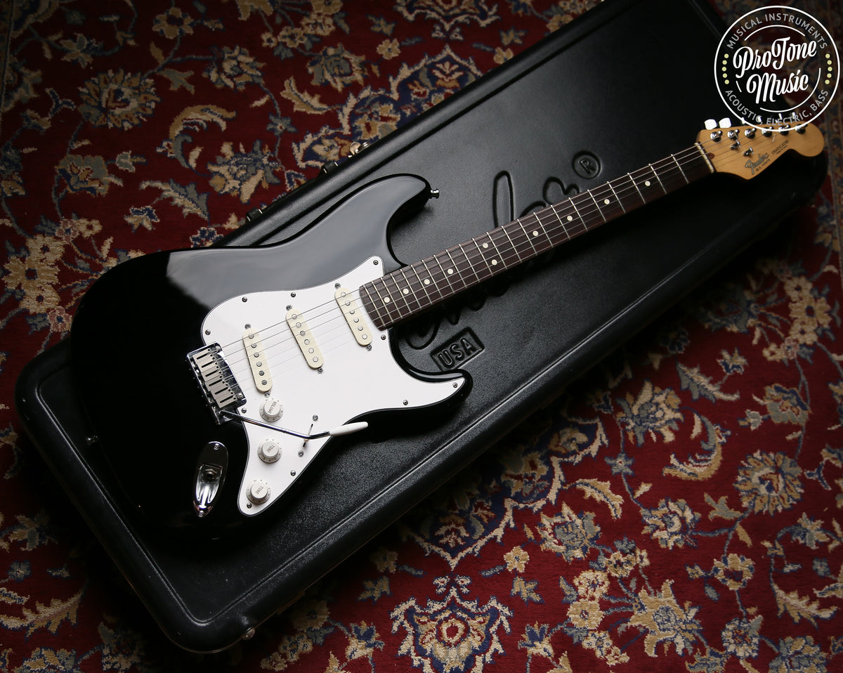 1984-88 Fender USA Stratocaster Black & Original Case & Tags