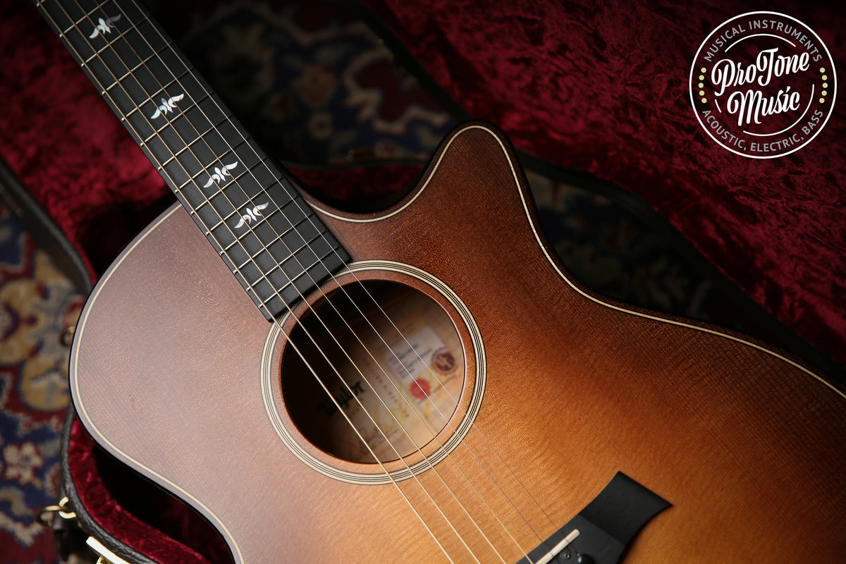 Taylor USA 614-CE Builders Edition Wild Honey Burst