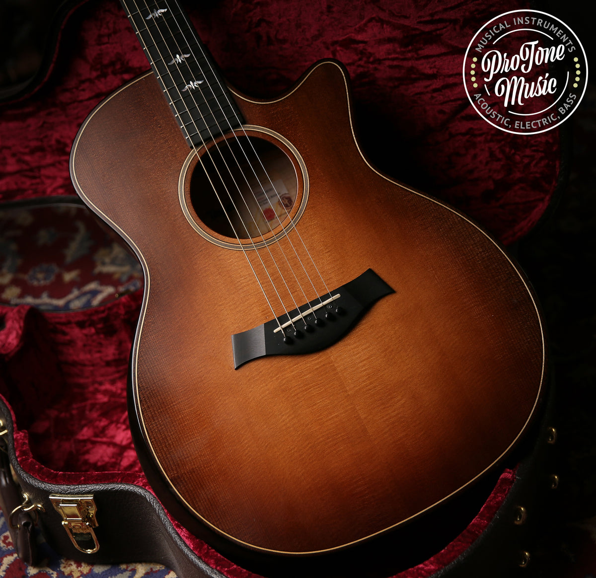 Taylor USA 614-CE Builders Edition Wild Honey Burst