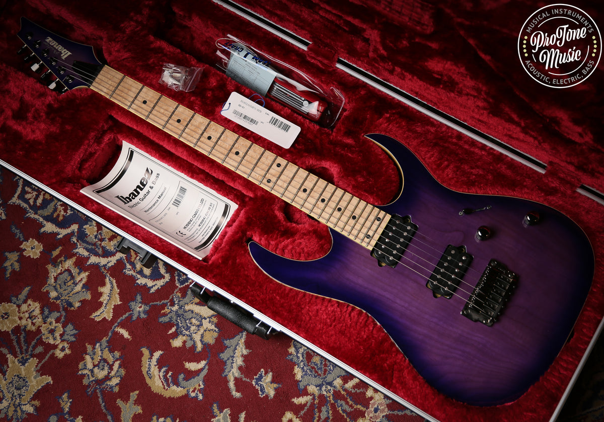 2023 Ibanez RG652AHMFX Prestige Royal Plum Burst