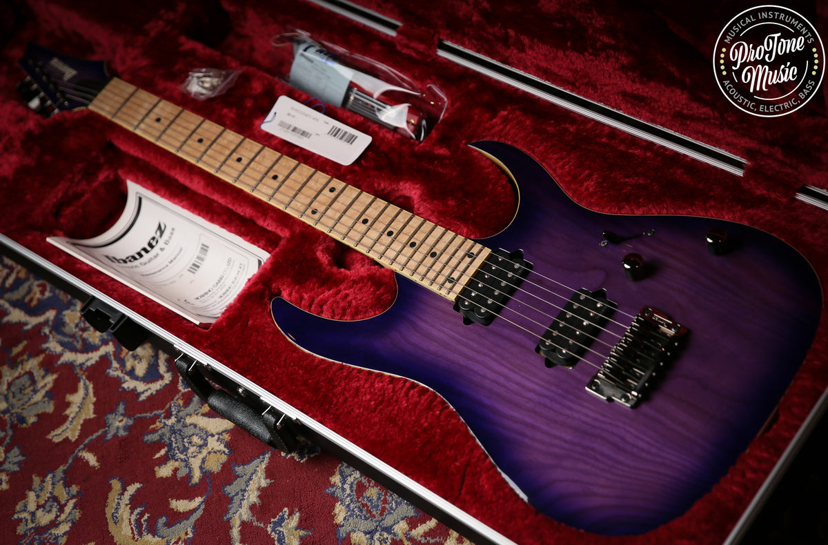 2023 Ibanez RG652AHMFX Prestige Royal Plum Burst