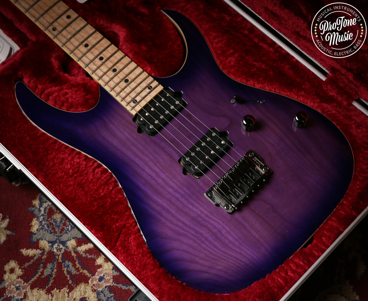 2023 Ibanez RG652AHMFX Prestige Royal Plum Burst