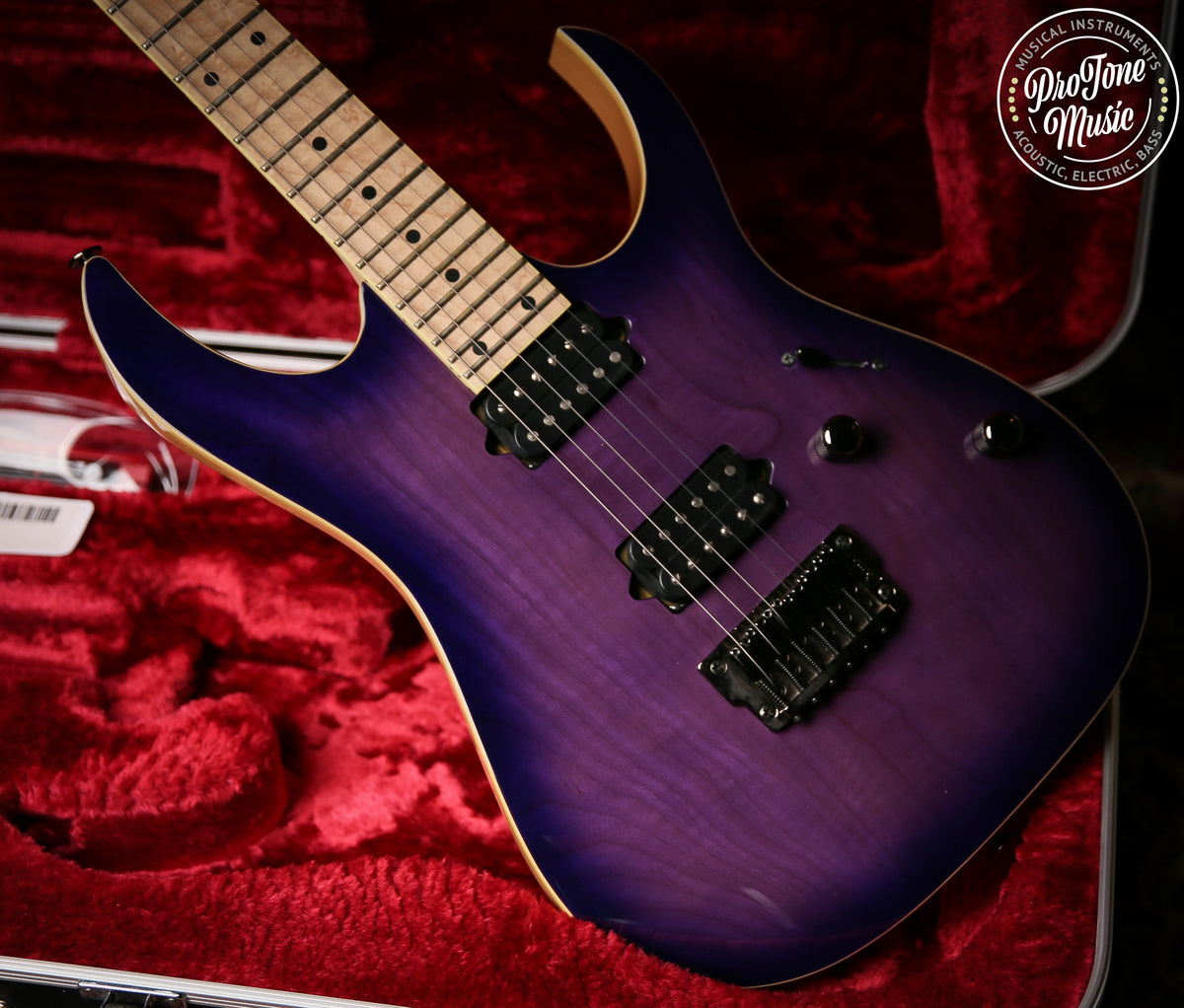 2023 Ibanez RG652AHMFX Prestige Royal Plum Burst