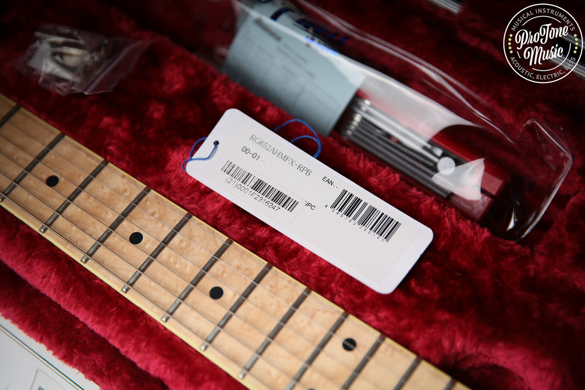 2023 Ibanez RG652AHMFX Prestige Royal Plum Burst