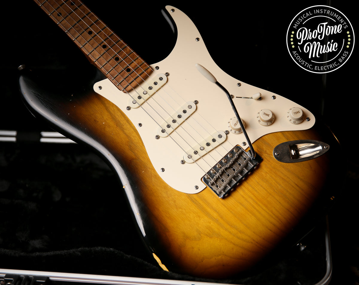 Xotic XSC-1 Ash Medium Aged Two Tone Sunburst