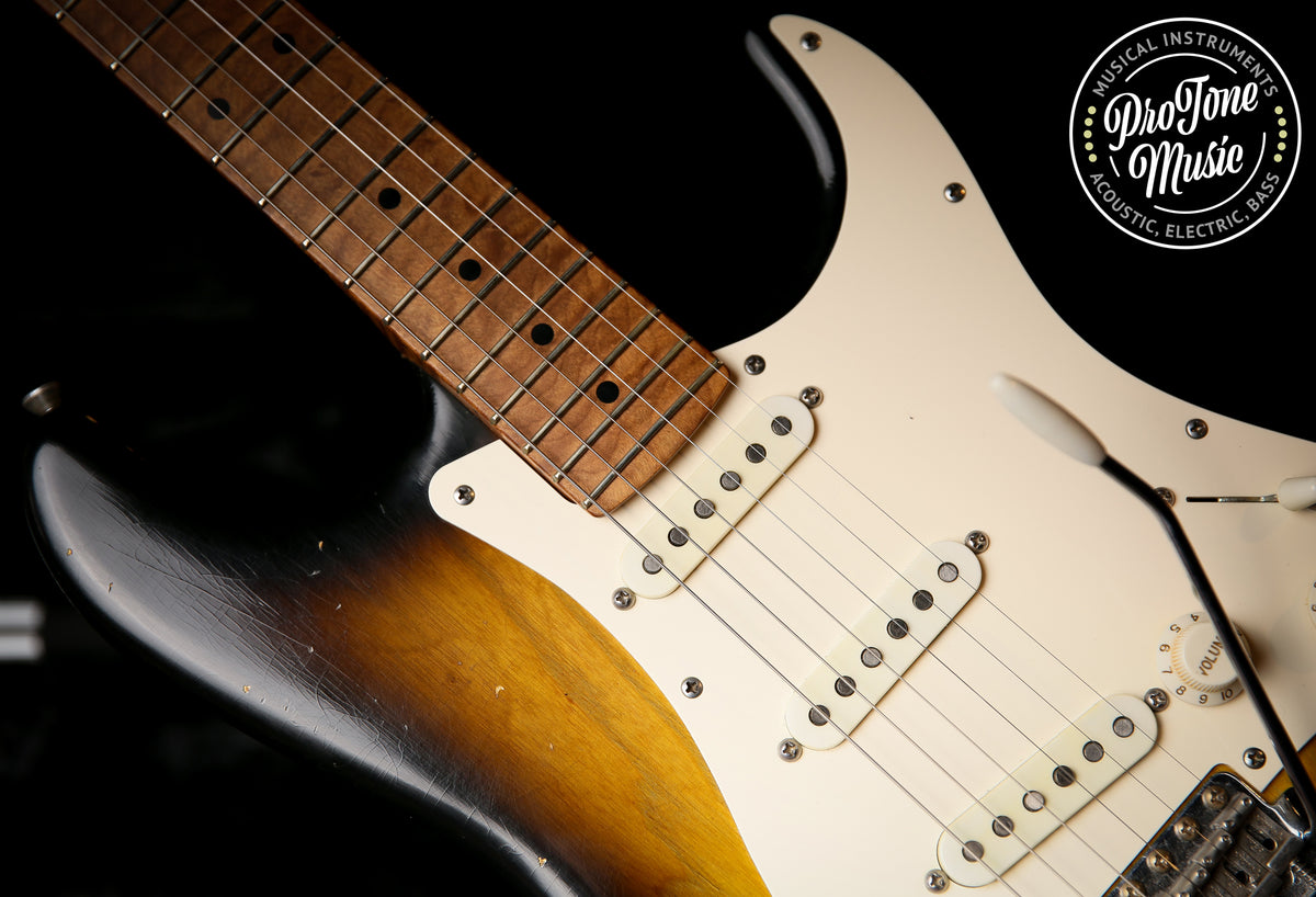Xotic XSC-1 Ash Medium Aged Two Tone Sunburst