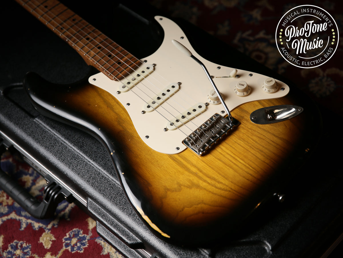 Xotic XSC-1 Ash Medium Aged Two Tone Sunburst