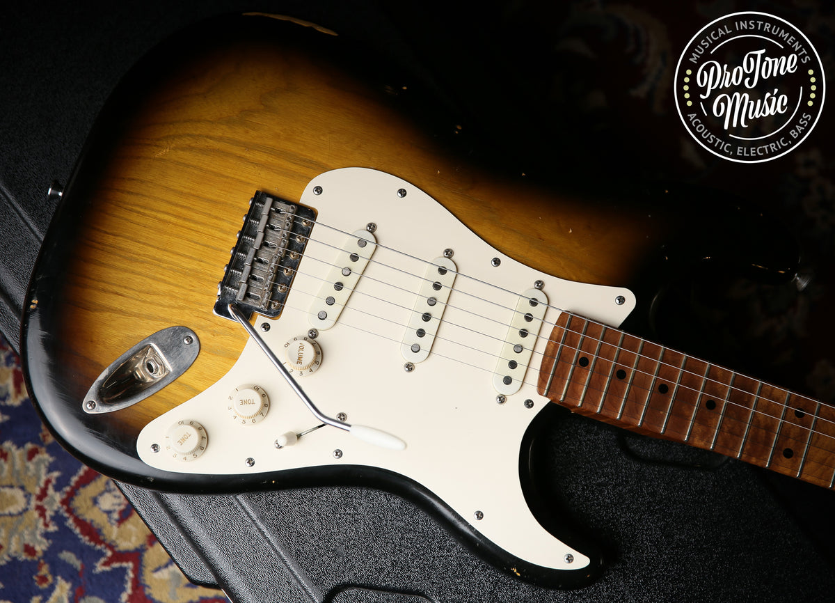 Xotic XSC-1 Ash Medium Aged Two Tone Sunburst