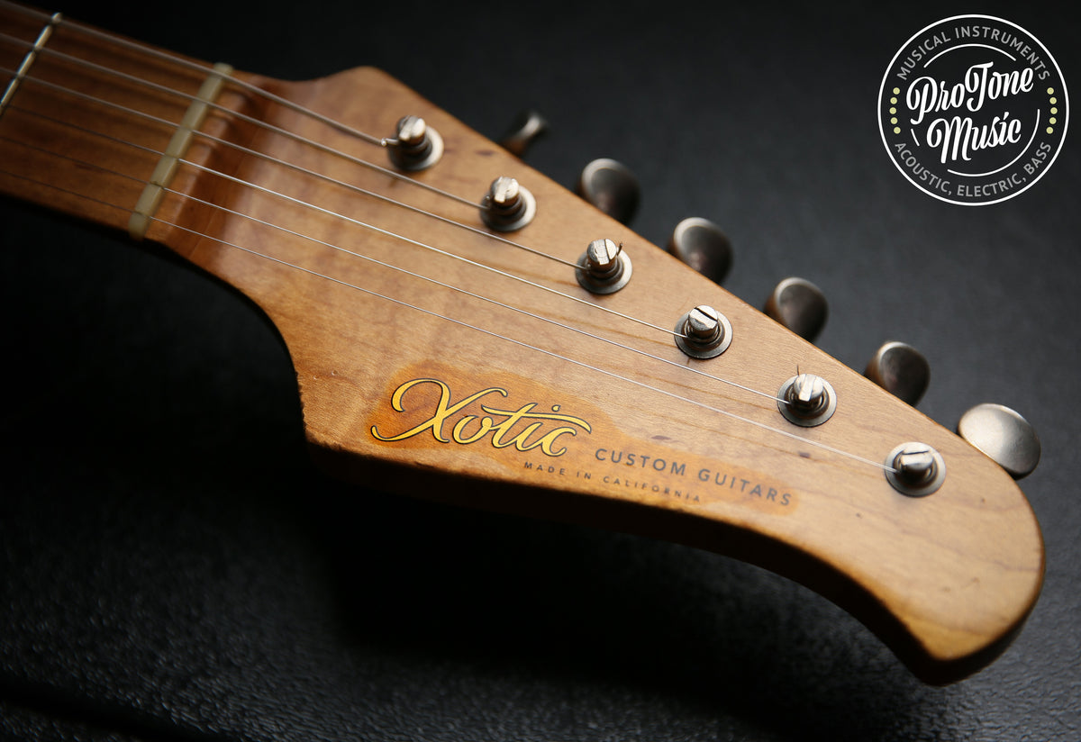 Xotic XSC-1 Ash Medium Aged Two Tone Sunburst