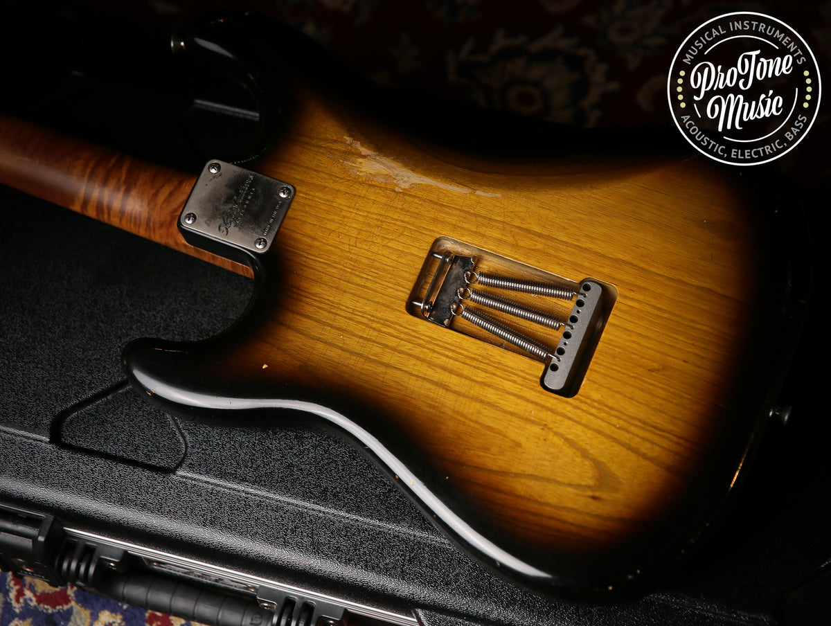 Xotic XSC-1 Ash Medium Aged Two Tone Sunburst