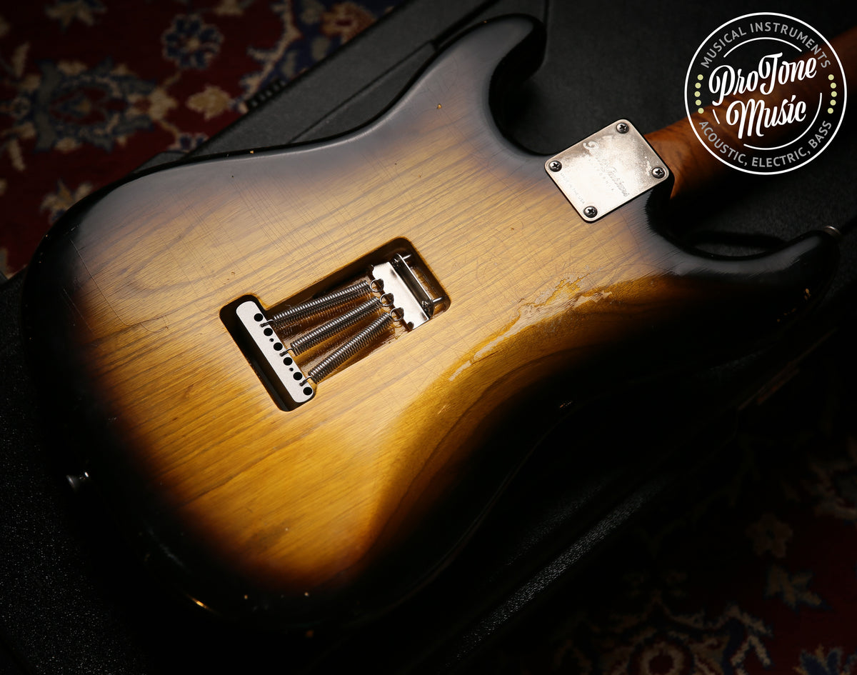 Xotic XSC-1 Ash Medium Aged Two Tone Sunburst