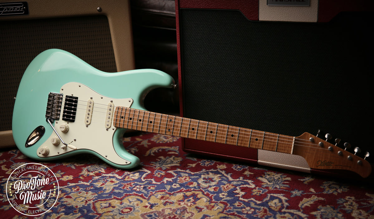 2021 Xotic XSC-2 HSS Surf Green Light Aged - ProTone Music