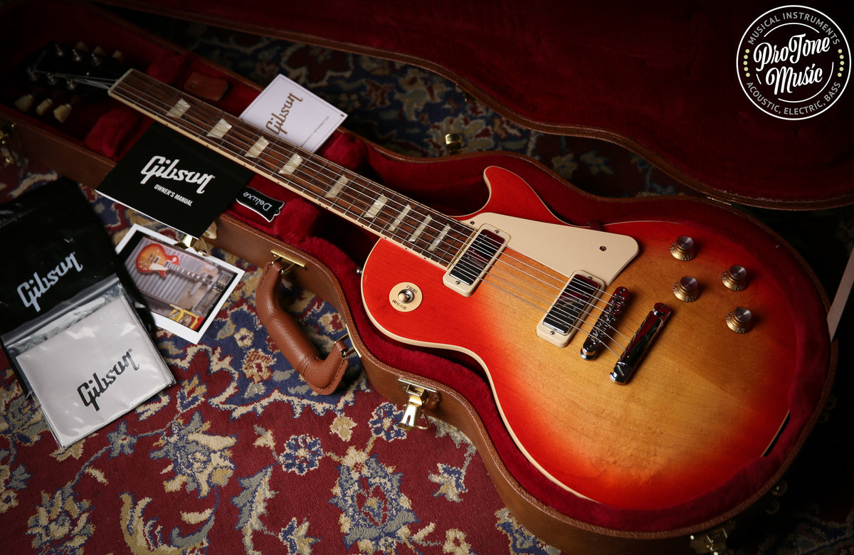 2022 Gibson USA Les Paul 70s Deluxe Reissue Cherry Sunburst