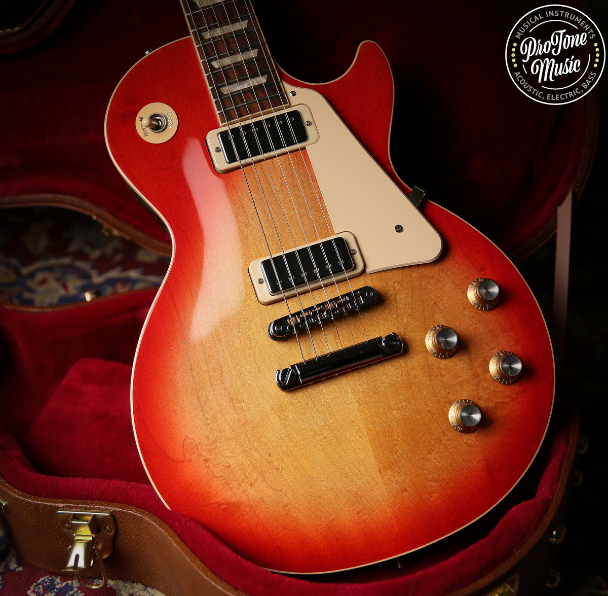 2022 Gibson USA Les Paul 70s Deluxe Reissue Cherry Sunburst